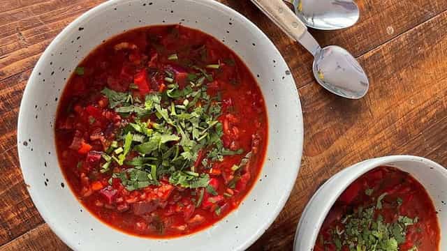 Photo of Rice, Lentil, Lemon and Tomato soup