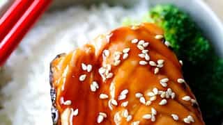 Photo of Teriyaki Salmon with Rice