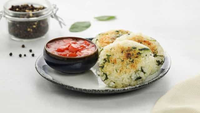 Photo of Spinach Rice cakes